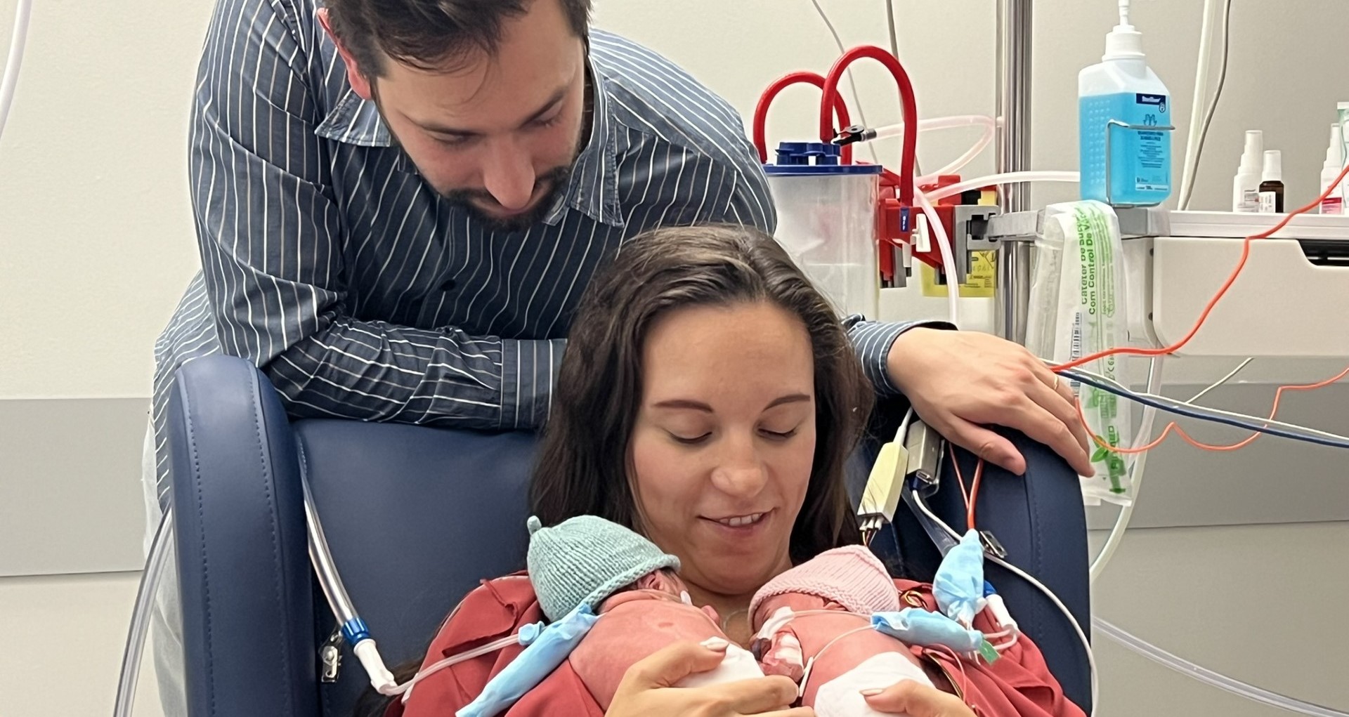 Prematuros em Braga. Gémeos Manuel e Matilde, uma história de superação