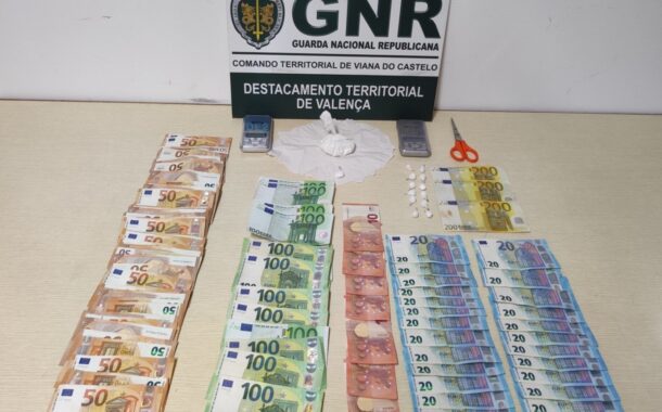 Preventiva para suspeito de droga em Monção