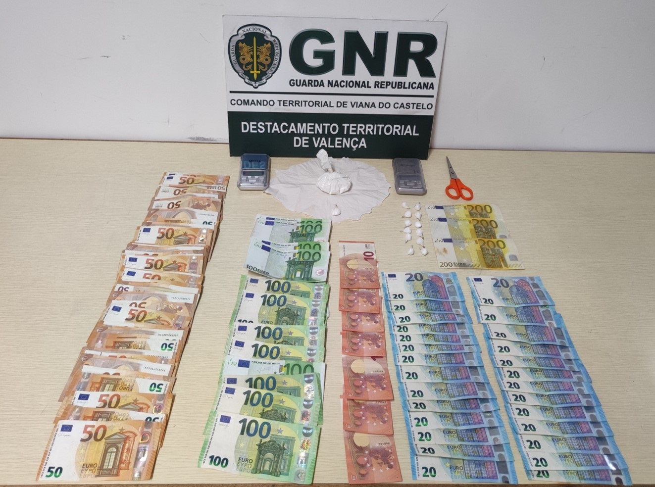 Preventiva para suspeito de droga em Monção