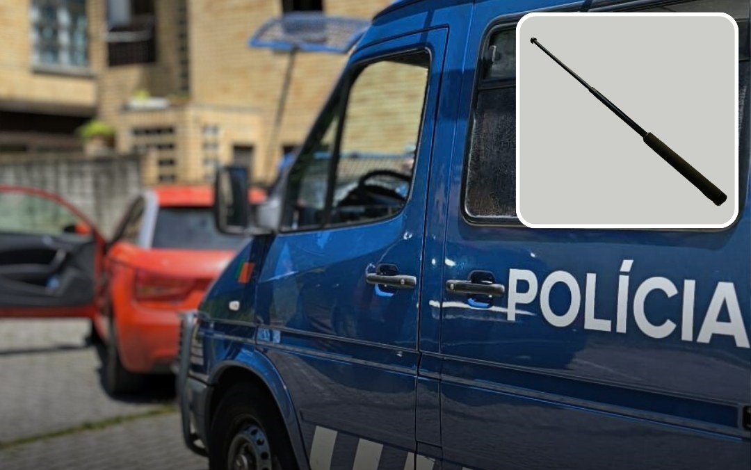 Dois detidos por suspeita de roubo com ameaça e arma branca em Viana