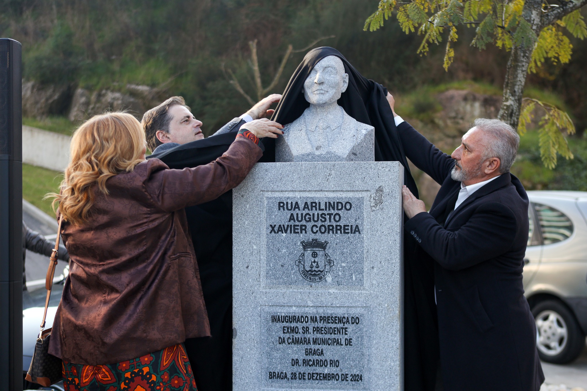 Câmara de Braga homenageia construtor Arlindo Correia com rua em Ferreiros