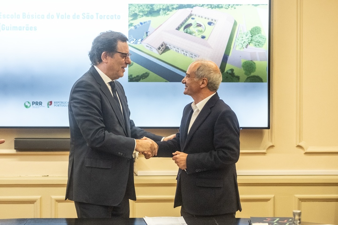 Câmara de Guimarães recebe mais de sete milhões de euros para modernização da EB 2,3 de São Torcato