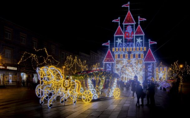 ‘Simplesmente incrível’. Luzes de Natal de Barcelos (continuam) muito elogiadas nas redes sociais