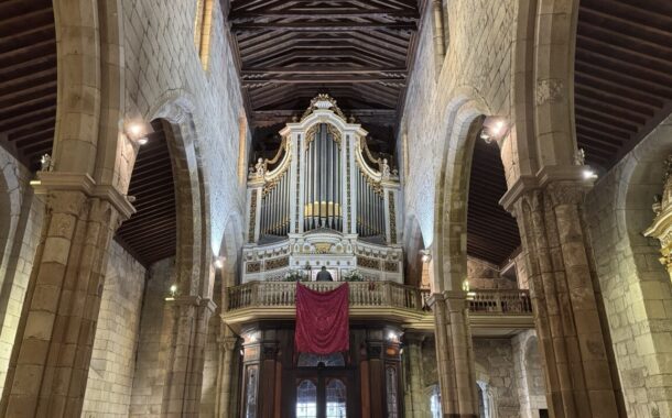 Órgão histórico da Igreja da Oliveira em Guimarães com “programação especial” para 2025