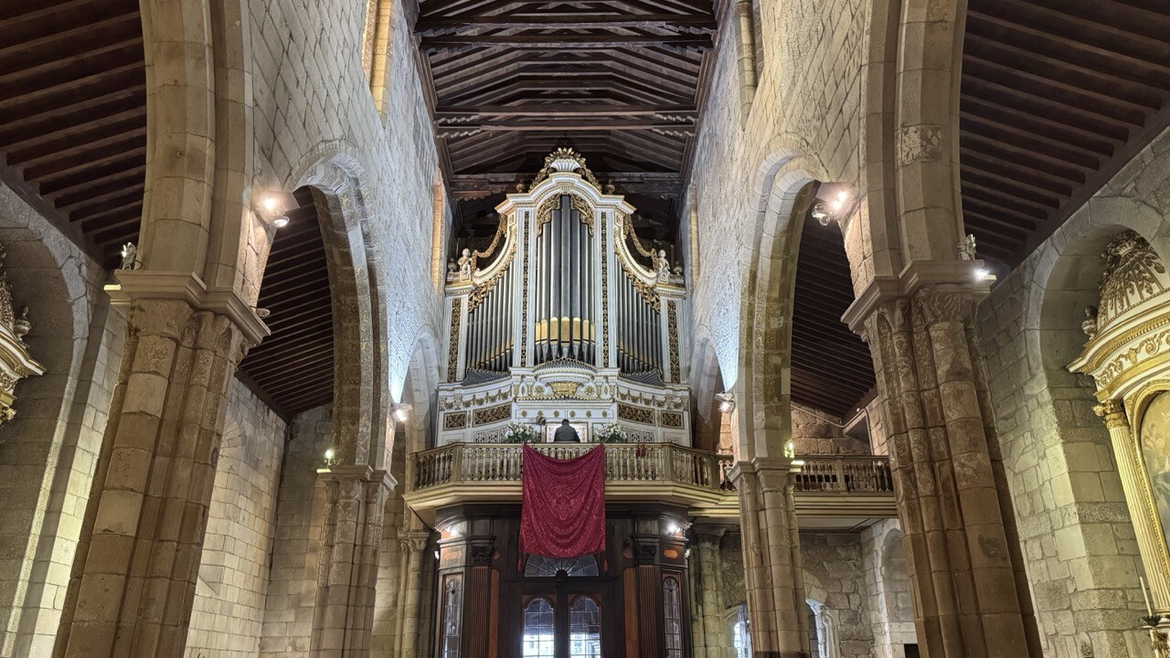 Órgão histórico da Igreja da Oliveira em Guimarães com “programação especial” para 2025