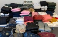 GNR detém cinco pessoas e apreende milhares de artigos contrafeitos em mercados e feiras