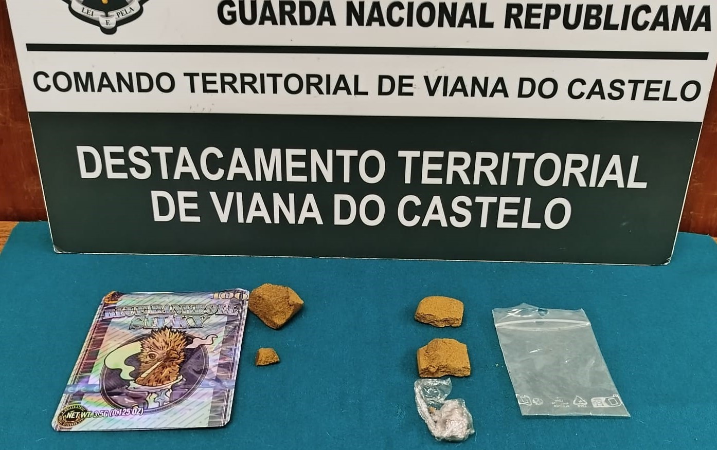Cheiro a droga trama automobilista em Viana do Castelo