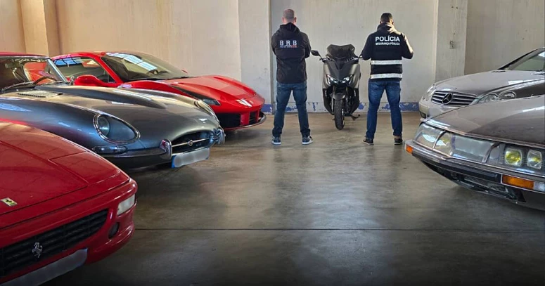 PSP desmantela rede que roubava carros de gama alta em países europeus