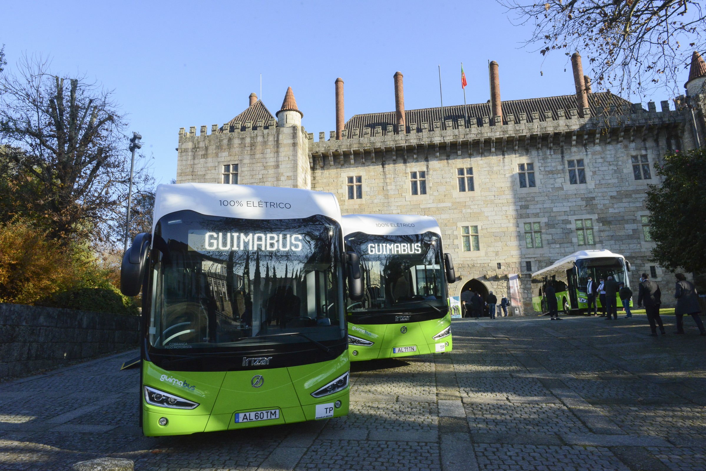 Braga, Guimarães e Viana recebem 105 autocarros de zero emissões