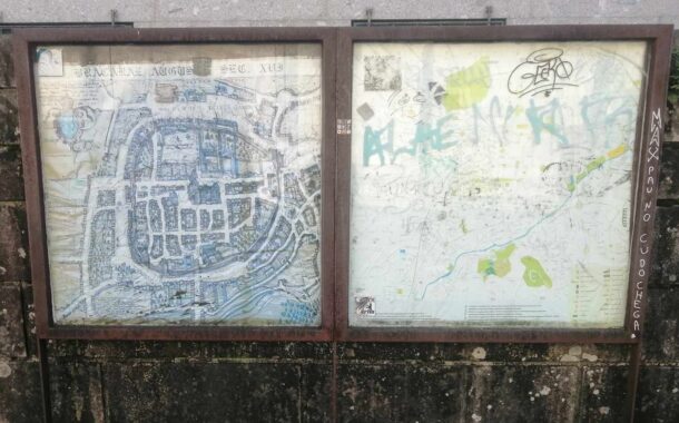 Activista denuncia ao Governo pichagens e vandalismos às portas da Sé Catedral de Braga