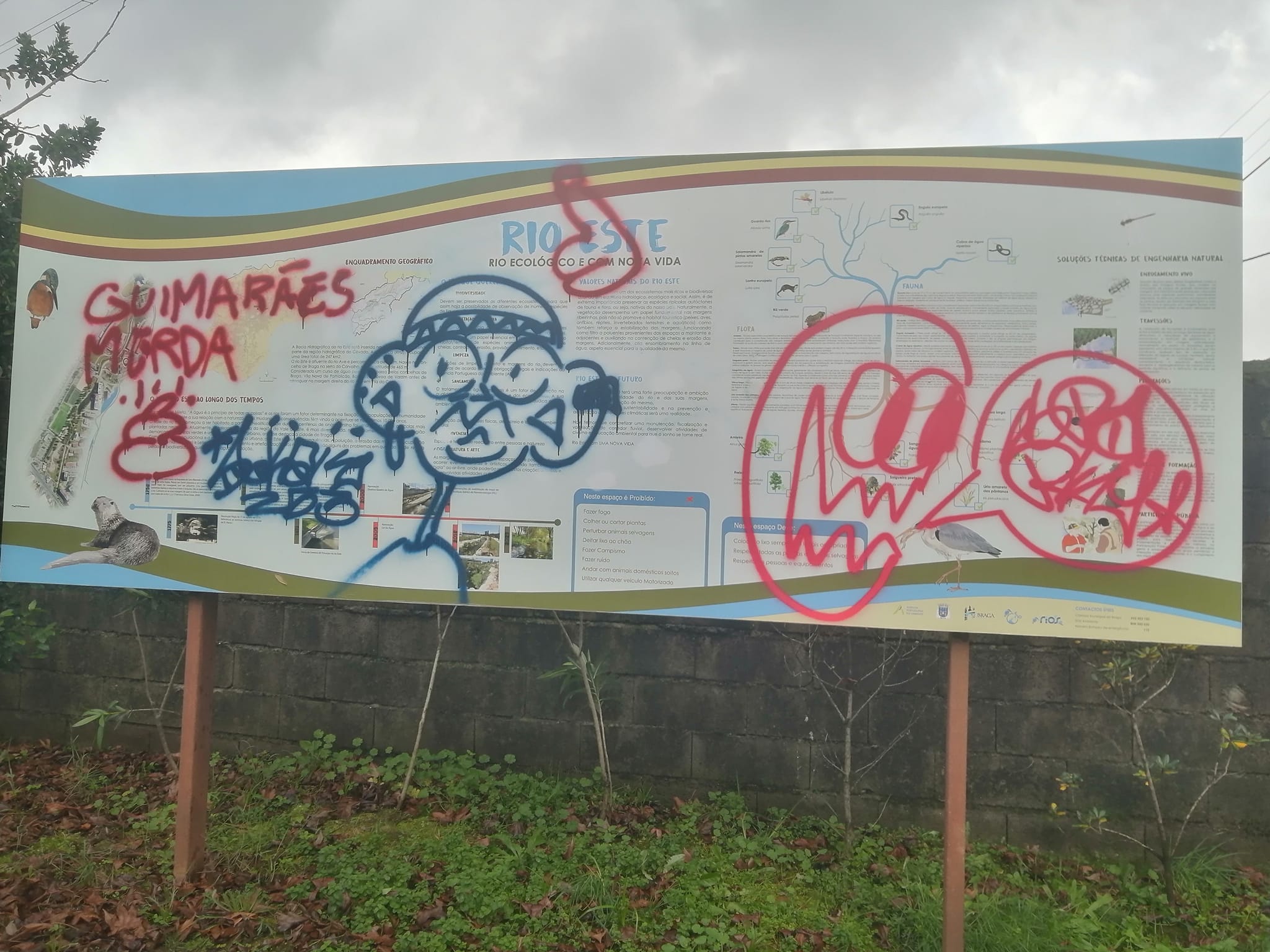 Braga. Ambientalista denuncia “cenário deplorável” na Ecovia do Rio Este