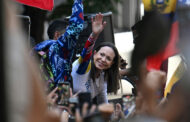 Líder da oposição venezuelana María Corina Machado detida