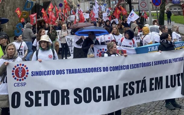 Trabalhadores de IPSS manifestam-se por melhores salários