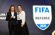 Árbitra de Valença recebe insígnia FIFA 2025