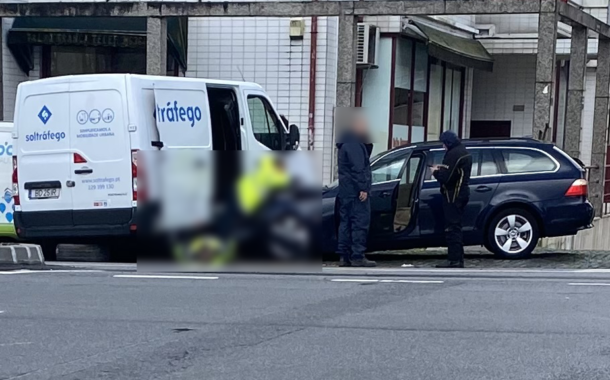 Trabalhadores atropelados em Famalicão