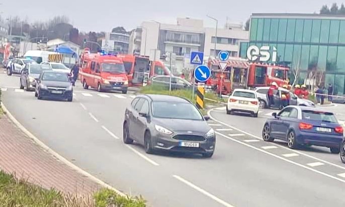 Acidente faz dois feridos em Famalicão