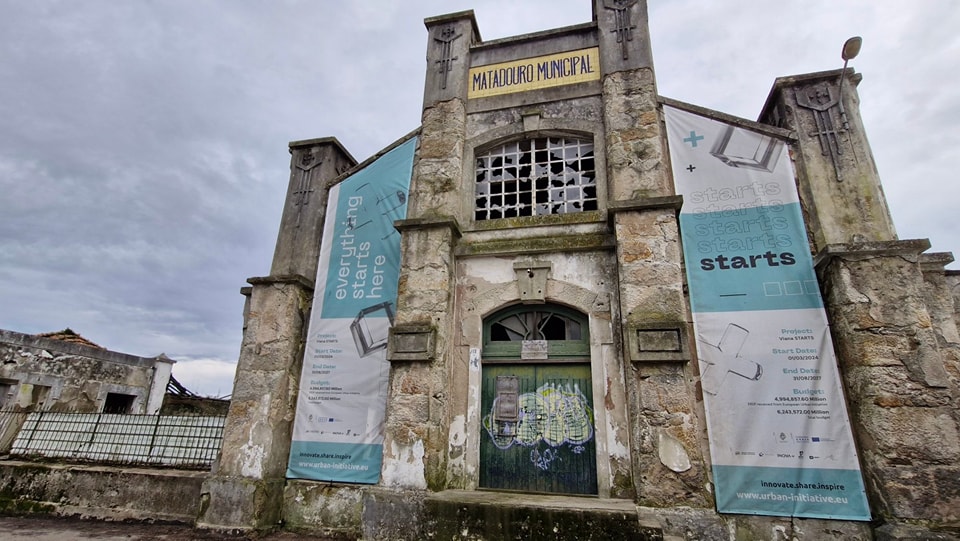 Reconversão do centenário matadouro de Viana em centro de ciência e arte arranca esta quarta-feira