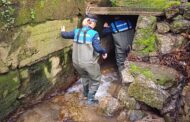 Guarda-rios procuram responsáveis pela poluição na ribeira da Horta Pedagógica de Guimarães