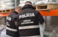 PSP apreende 20 toneladas de produtos explosivos numa semana