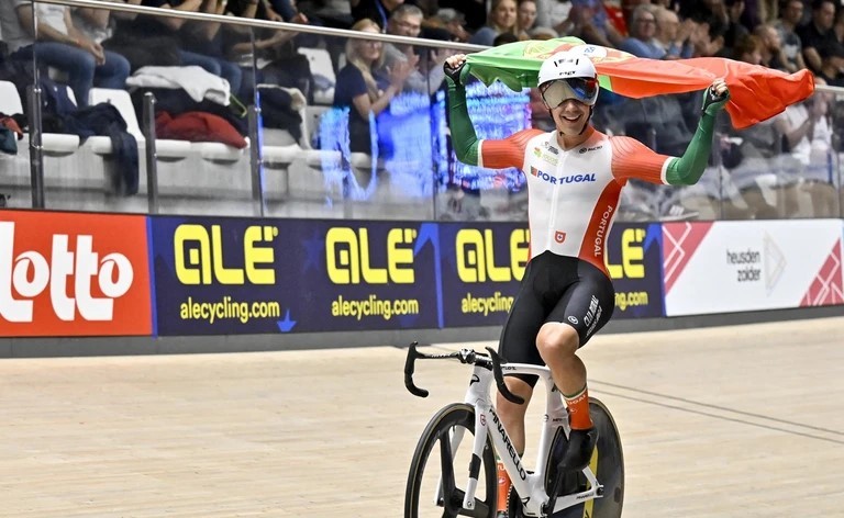 Iúri Leitão sagra-se campeão europeu de ciclismo de pista