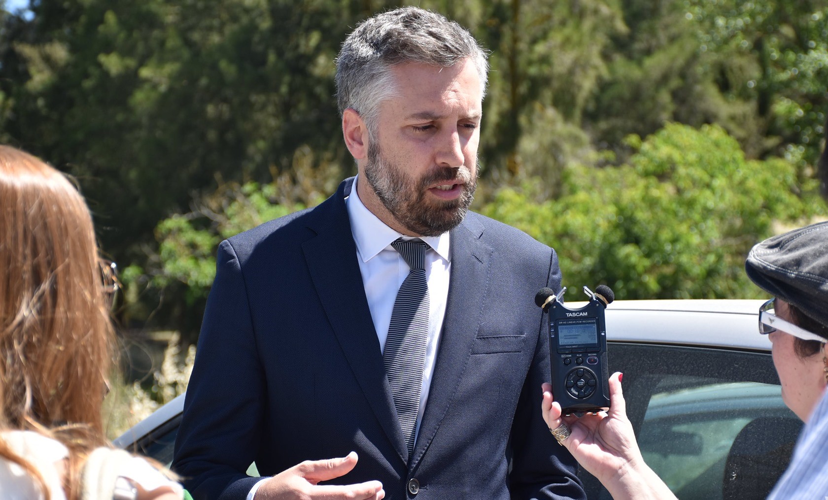 Em visita a Valença. Pedro Nuno recusa comissão de inquérito para esclarecimentos de Montenegro sobre empresa