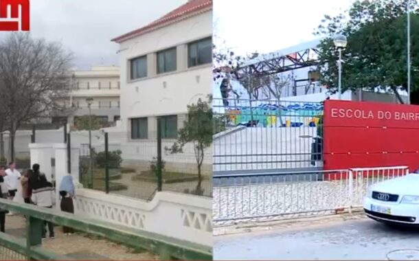 Grupo de assaltantes foge da PSP para escola e envolve-se em troca de tiros