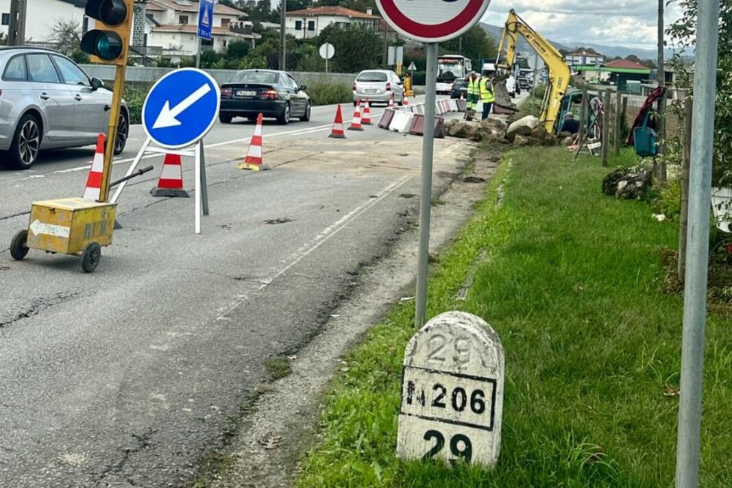 Famalicão amplia rede de água e saneamento à boleia das obras na EN 206