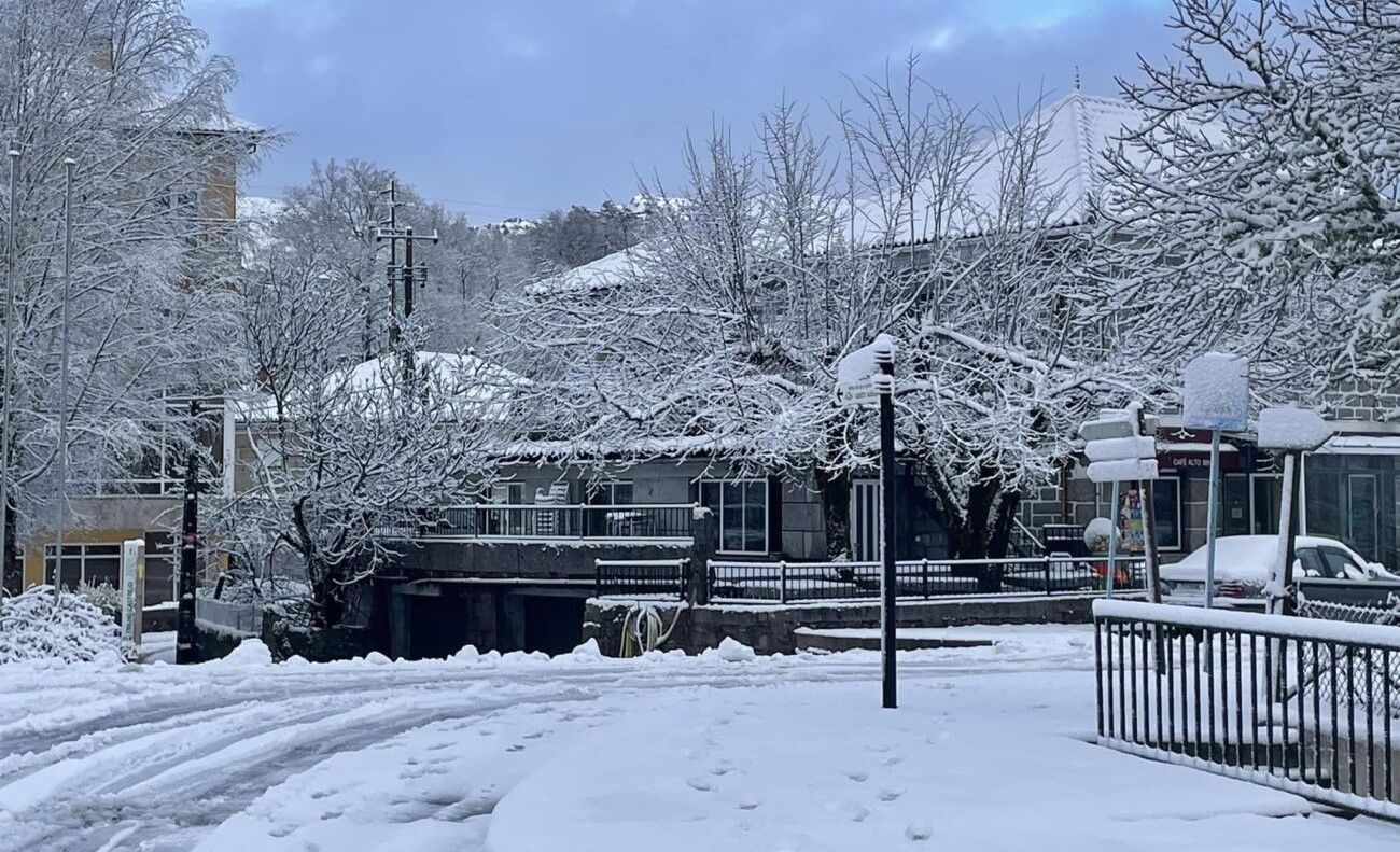Minho com alerta de neve acima dos 1000 metros até terça-feira