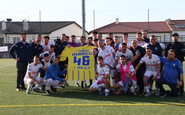 Braga. Realense FC presta homenagem emotiva a Marquinho