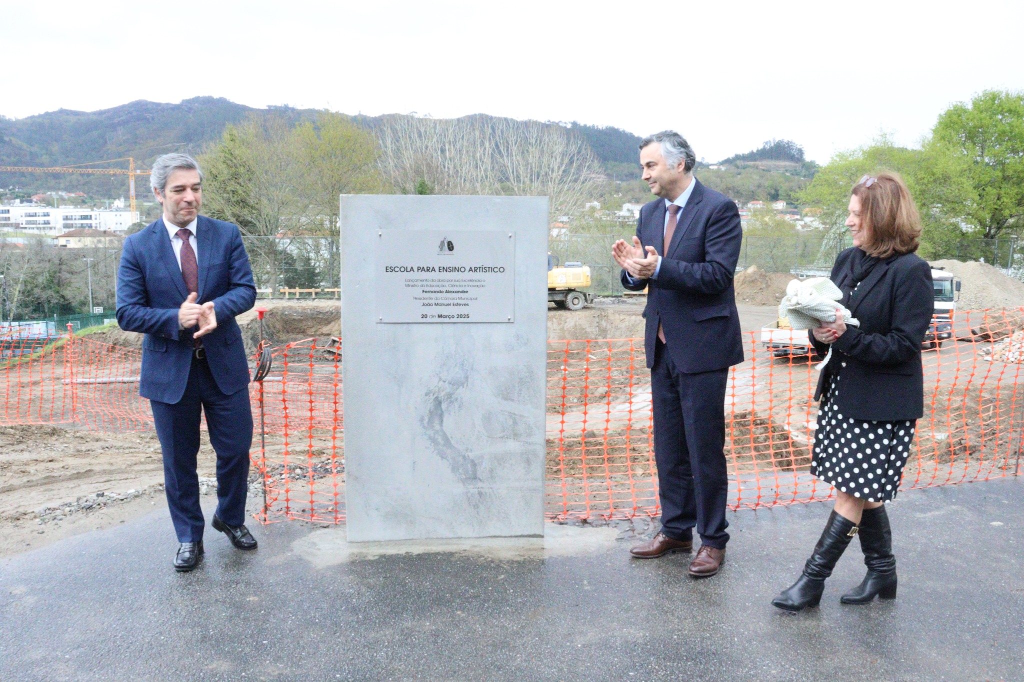 Ministro da Educação lança Escola de Ensino Artístico em Arcos de Valdevez