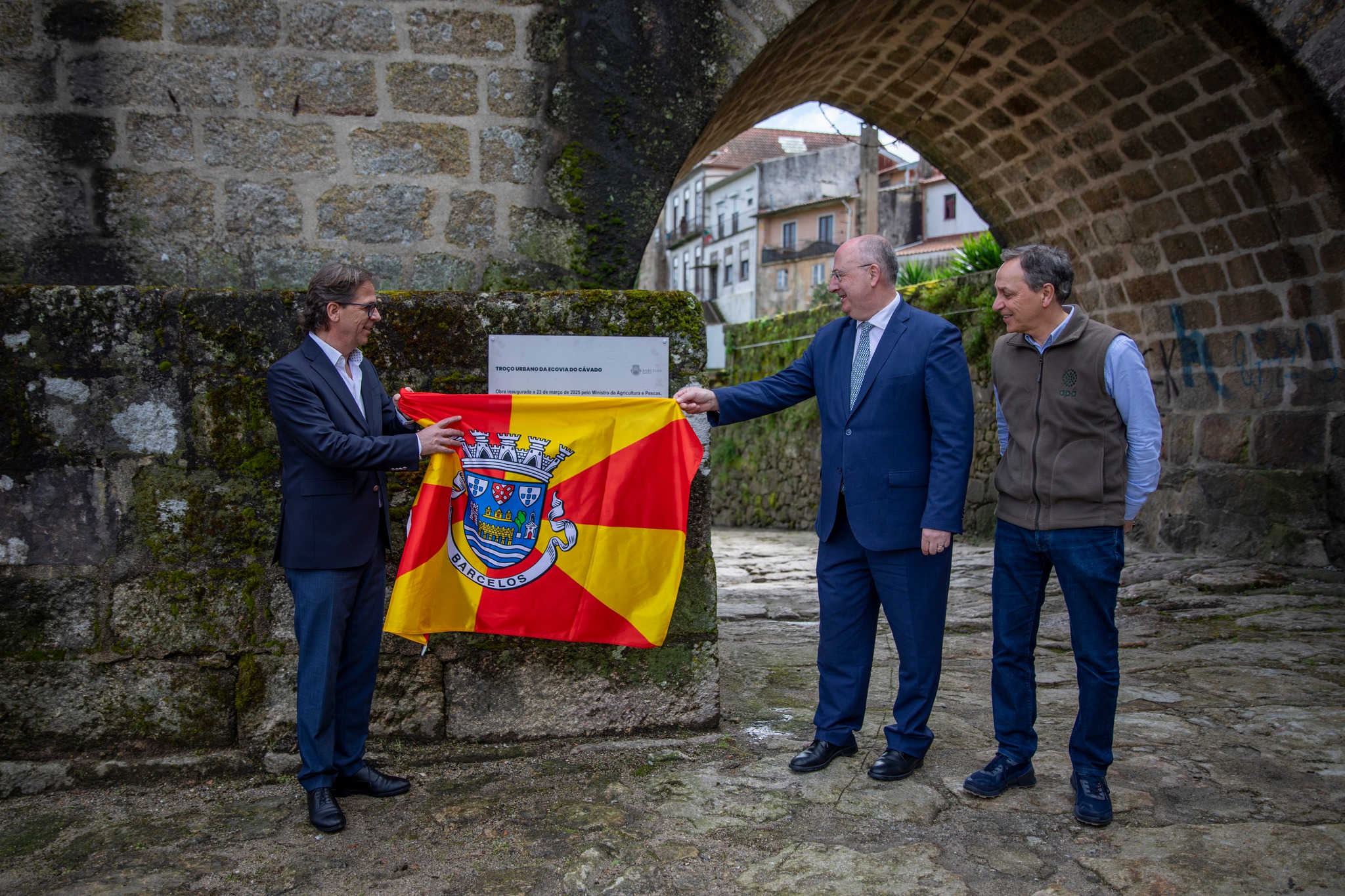 Barcelos. José Manuel Fernandes inaugura (mais um) troço da Ecovia do Cavado