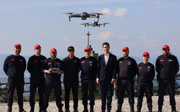 Bombeiros de Guimarães com drone de última geração para prevenção e combate a incêndios