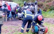 ÚLTIMA HORA. Carrinha do Centro Social de Covas (Vila Verde) caiu numa ravina. Há vários feridos