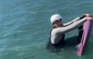 Praticante de kitesurf resgatado junto à barra de Viana do Castelo