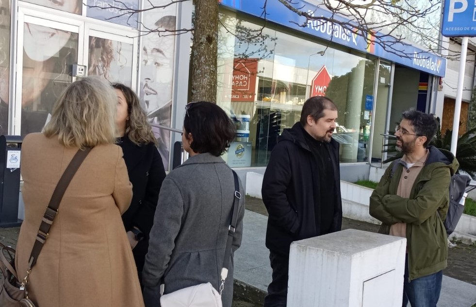 Bloco com trabalhadores da Randstad de Braga