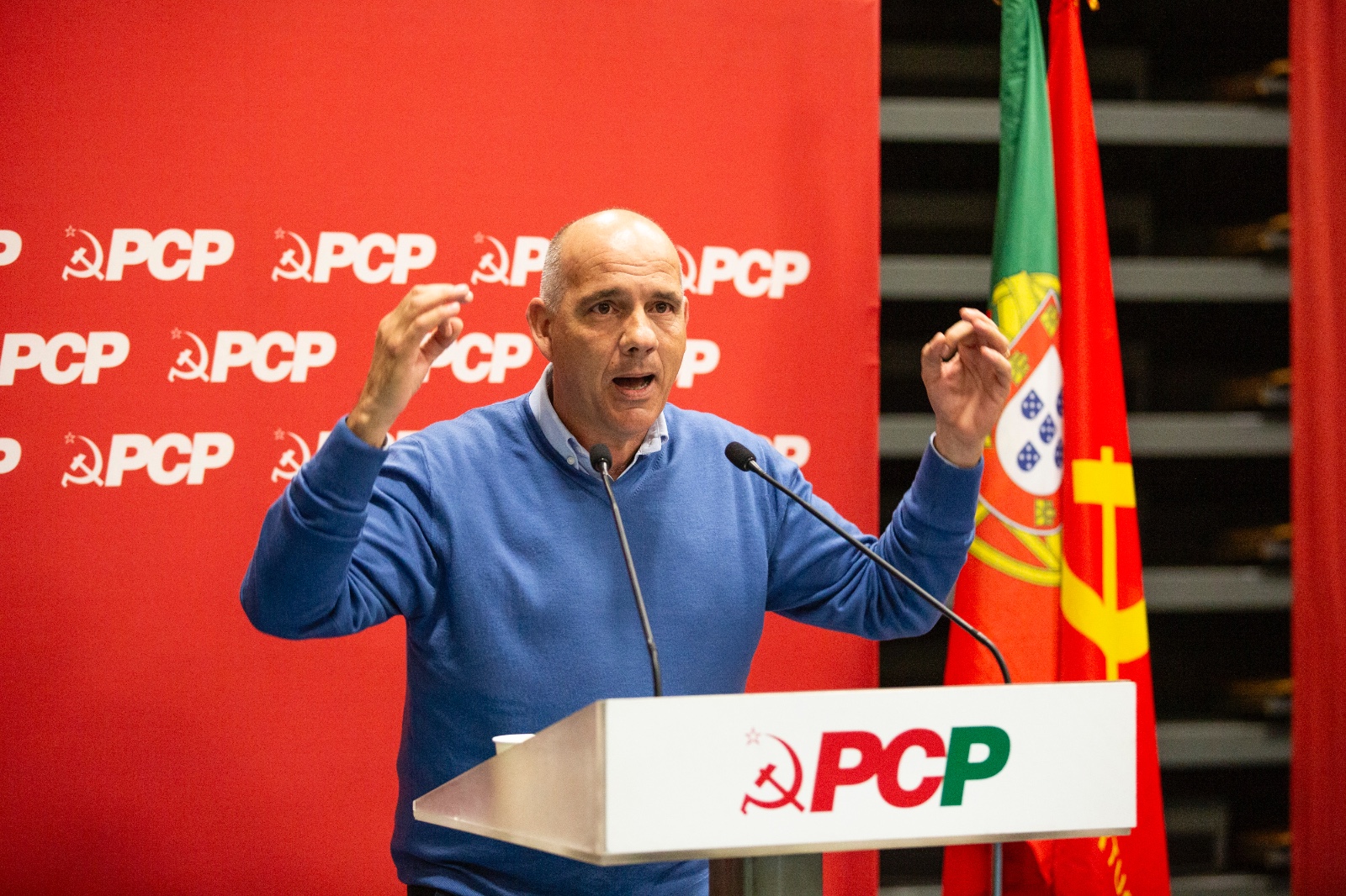 “Não basta derrubar o Governo, é preciso derrubar a política”, diz Paulo Raimundo em Guimarães