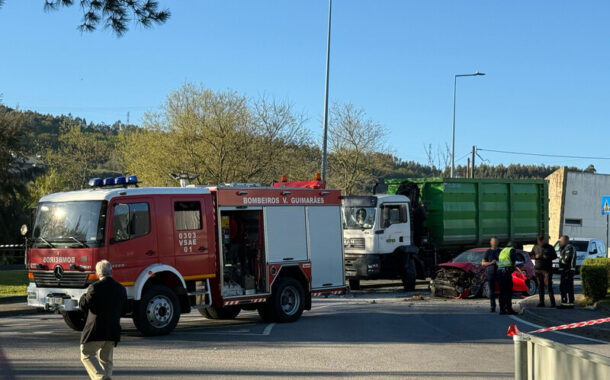 Transportado para Braga. Acidente em Pevidém faz ferido grave