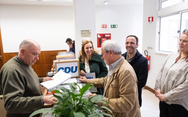 CDU entrega lista por Braga às Legislativas de 18 de Maio