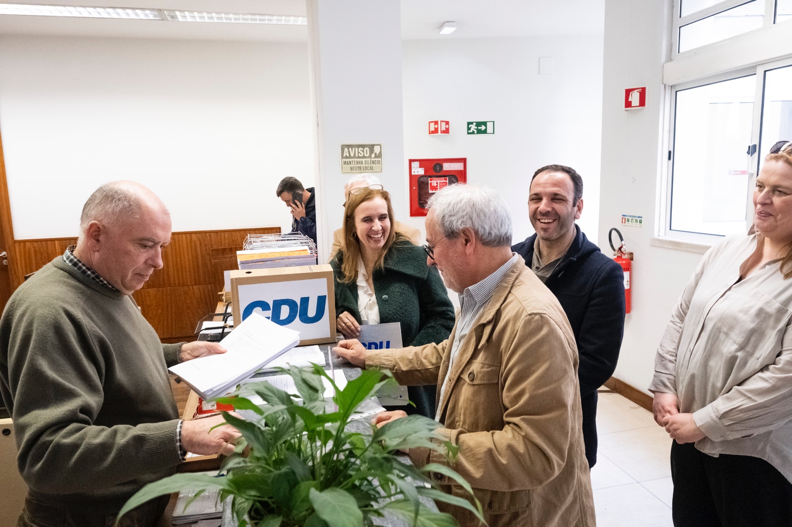 CDU entrega lista por Braga às Legislativas de 18 de Maio