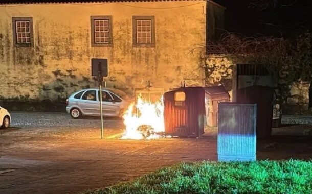 Suspeito de incendiar contentores de lixo em Viana constituído arguido