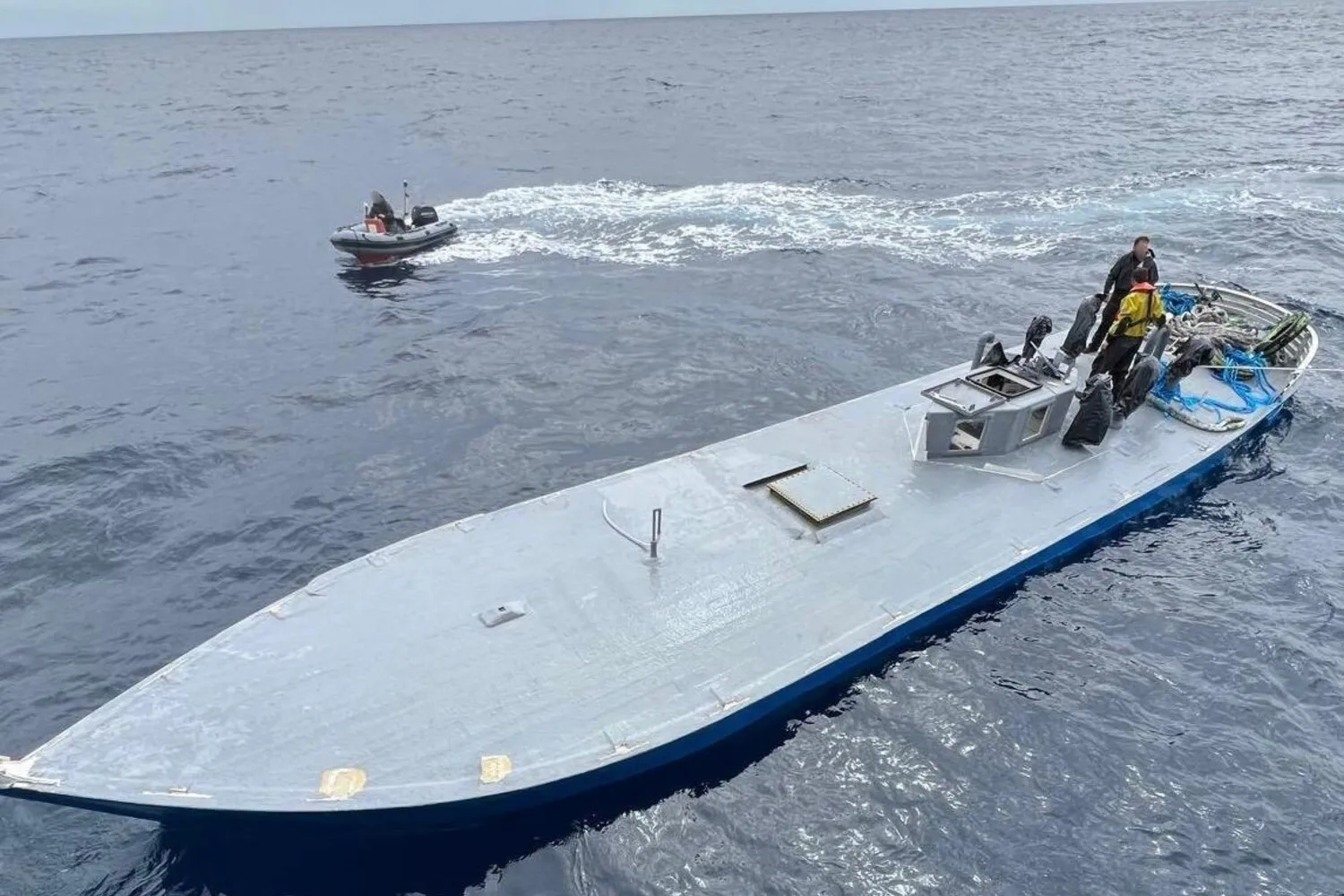 Preventiva para tripulantes do submarino ‘pescado’ pela PJ