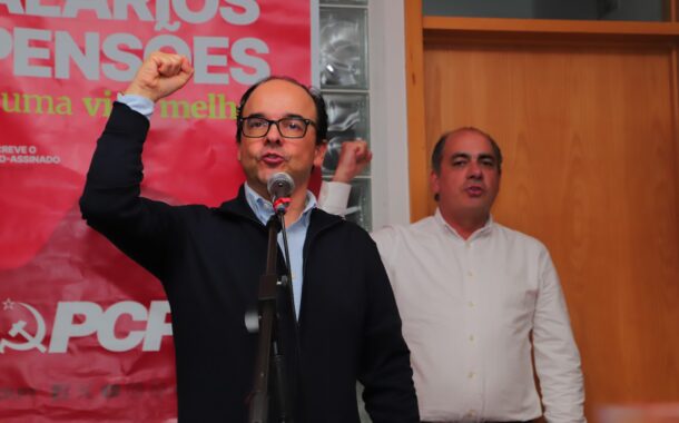 Caso Montenegro. PCP defende em Braga “ruptura política” face à “promiscuidade” entre poder político e económico