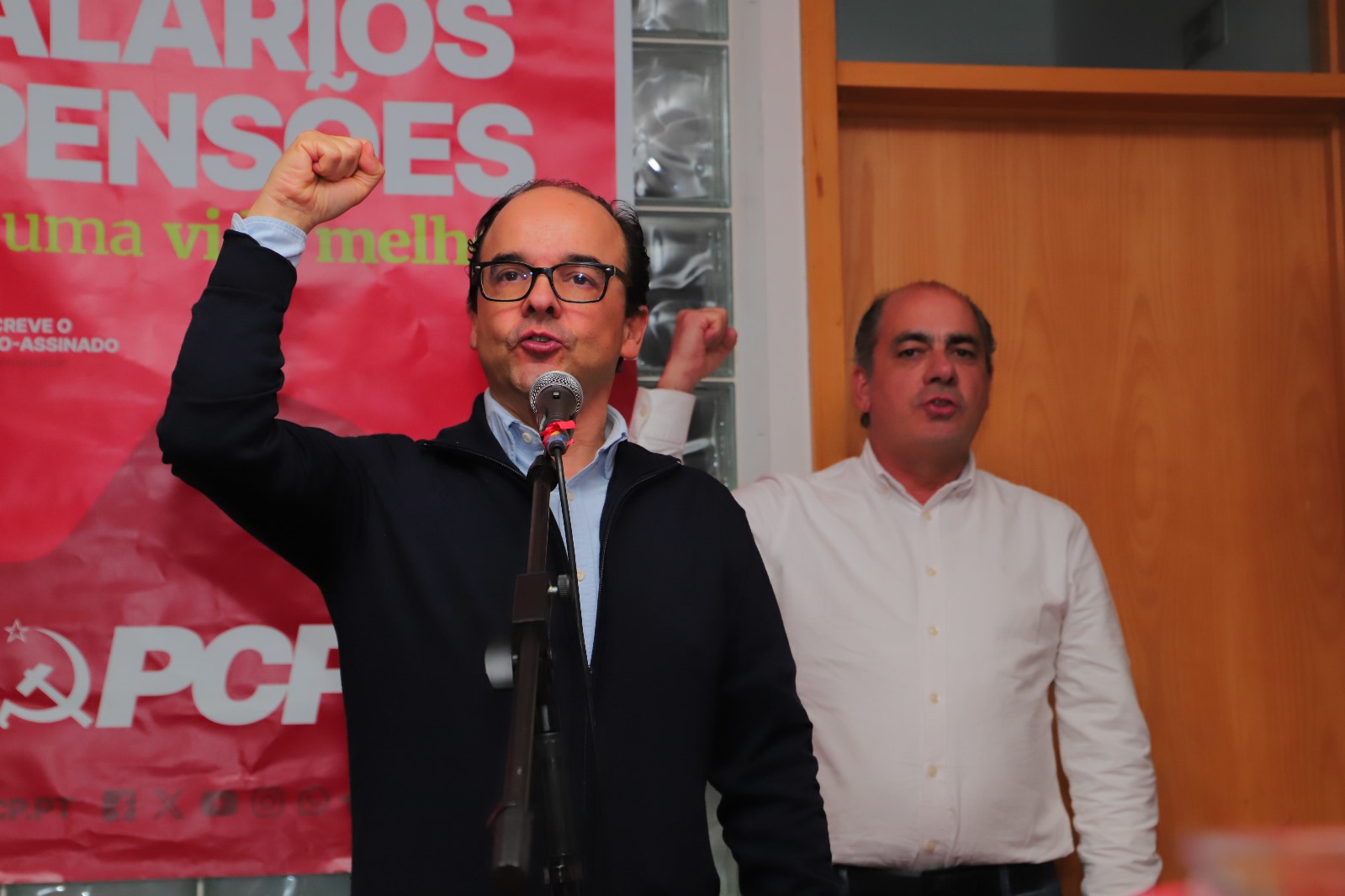 Caso Montenegro. PCP defende em Braga “ruptura política” face à “promiscuidade” entre poder político e económico