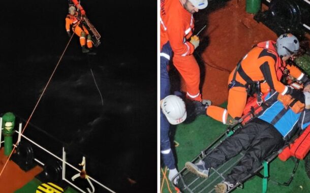 Marinha resgata de homem com AVC ao largo de Viana do Castelo