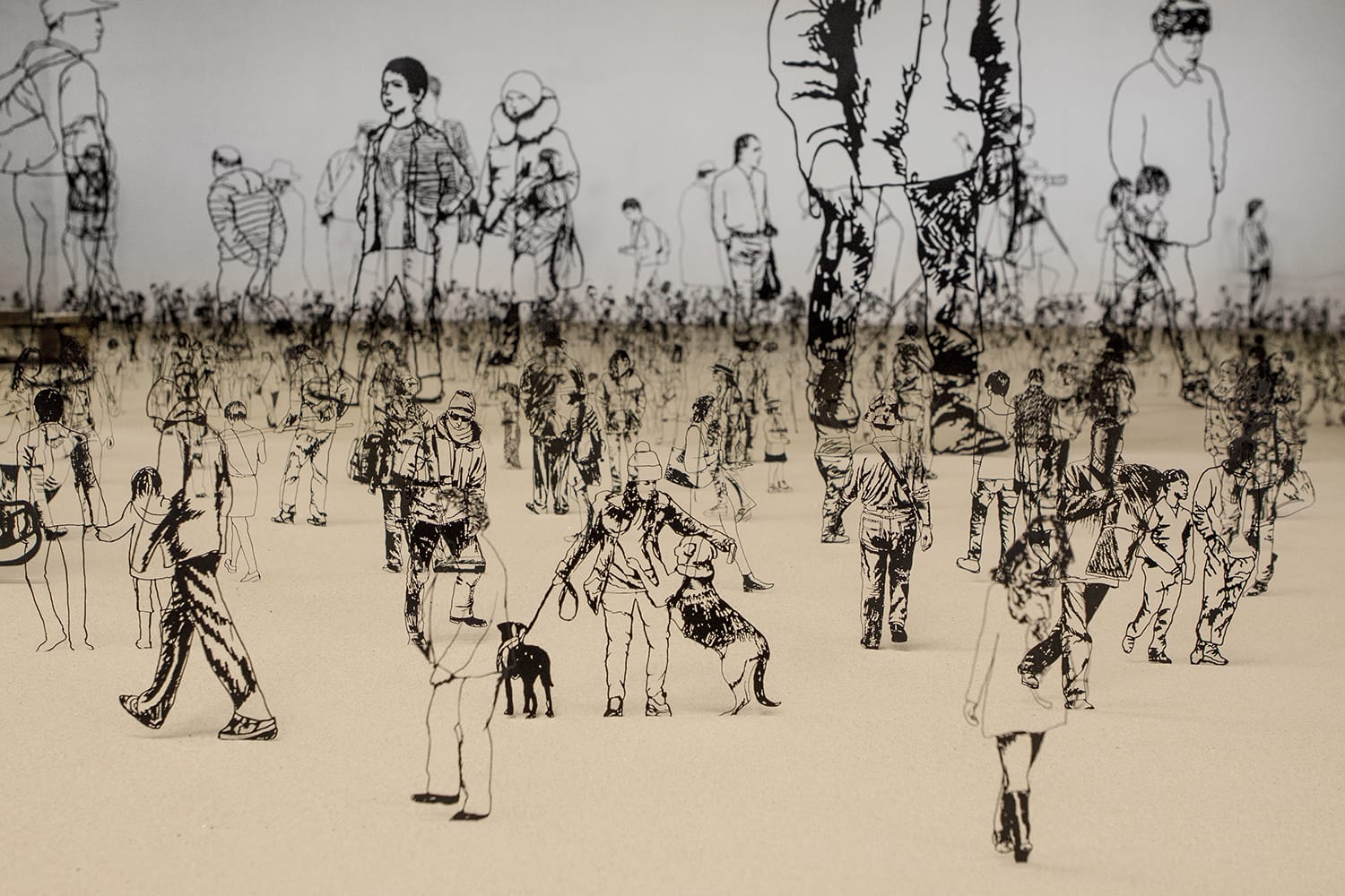 Museu Bienal de Cerveira acolhe maior instalação de Zadok Ben-David até à data
