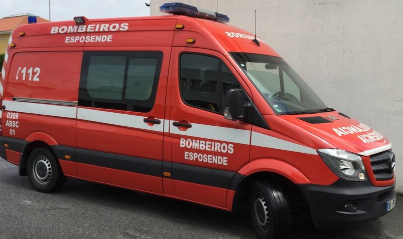 Ciclista colhida por automóvel em Esposende
