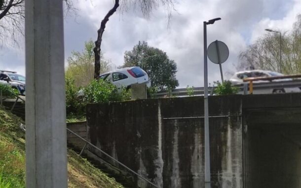 Despiste faz um ferido em Guimarães
