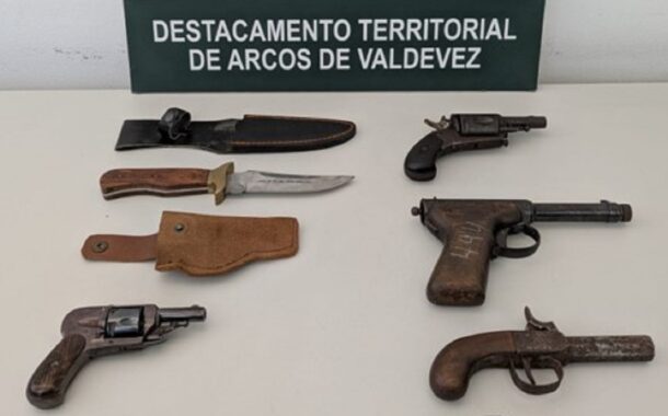 Ponte de Lima. Andou aos tiros e foi apanhado com armas ilegais e proibida