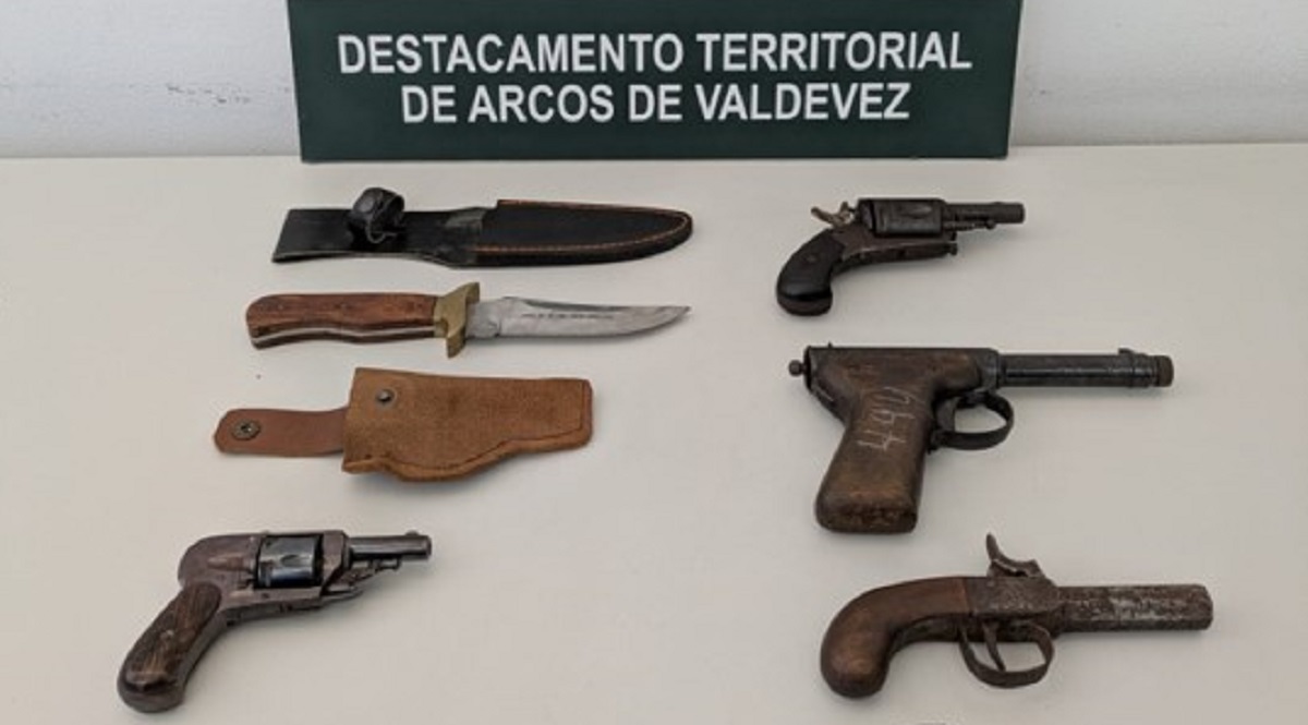 Ponte de Lima. Andou aos tiros e foi apanhado com armas ilegais e proibida