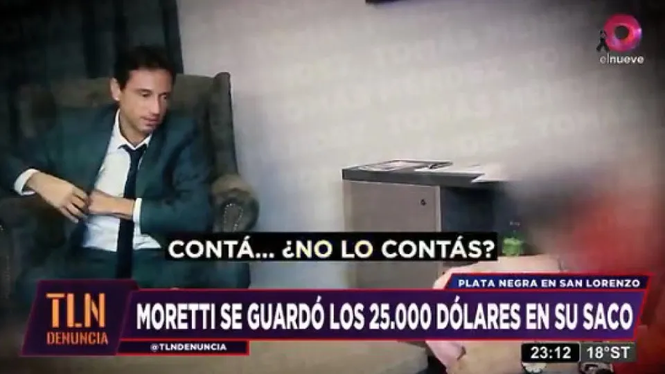 Bronca na Argentina. Presidente do clube do Papa Francisco apanhado a aceitar suborno
